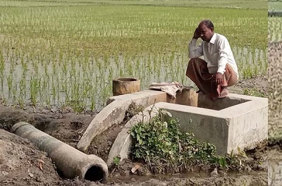 পীরগঞ্জে গভীর নলকুপের পাইপ ভেঙ্গে পানি সেচে প্রতিবন্ধকতা